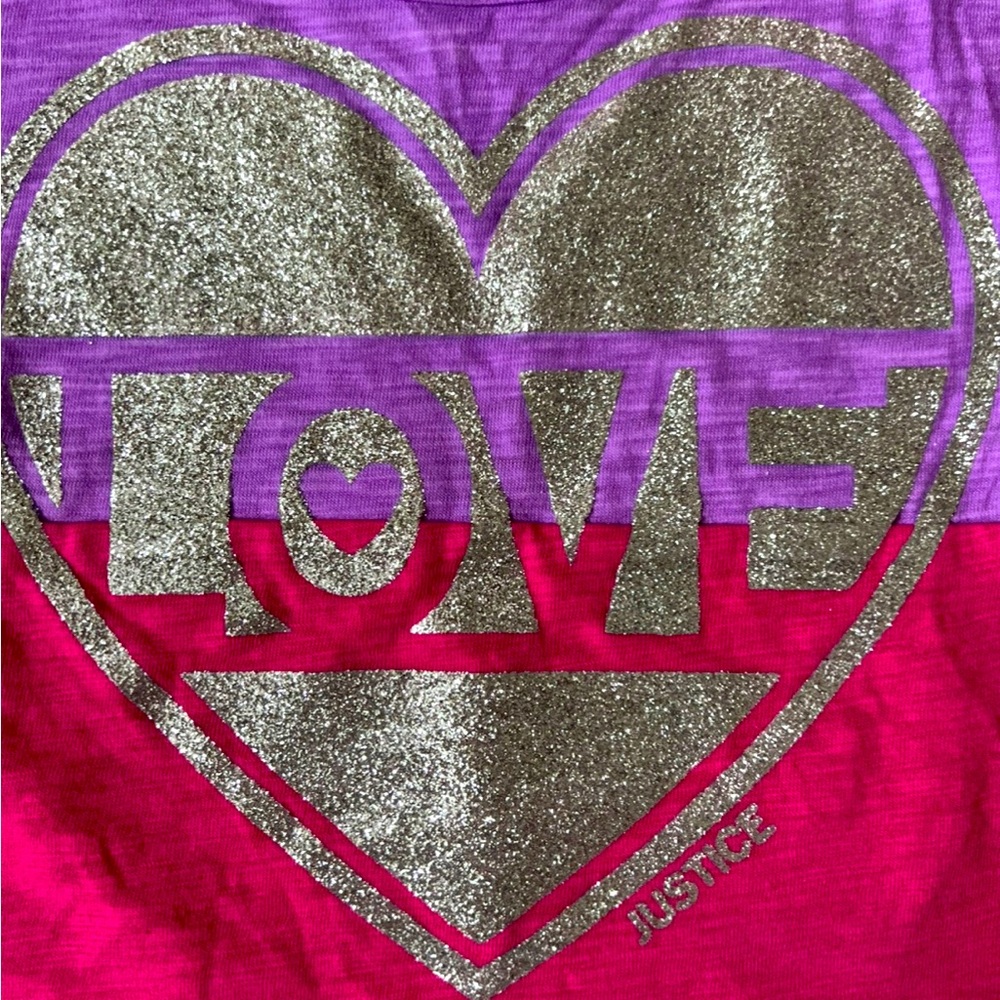❤️❤️ Justice Half Shirt With Long Sleeve❤️❤️